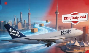 DDP Air Shipping from China to Canada