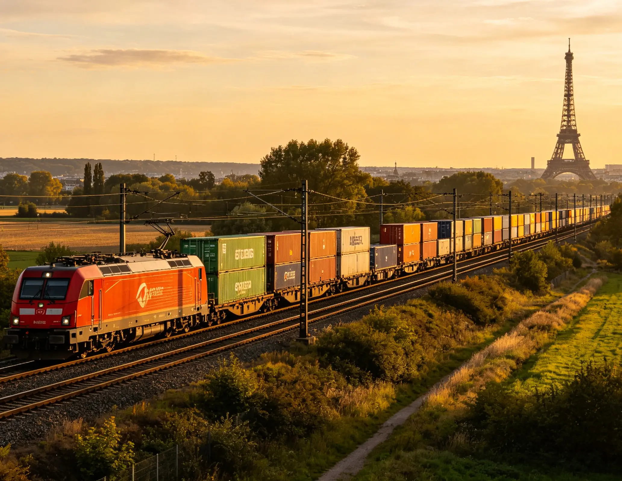 China to France Rail Freight