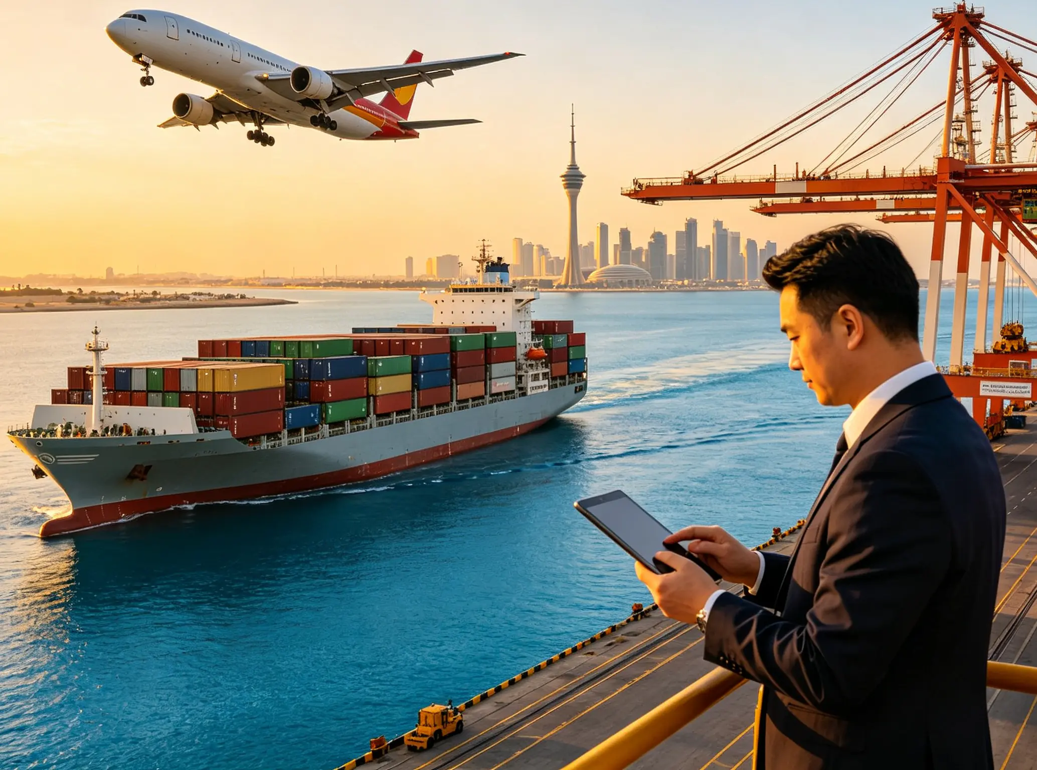 Door to Door Shipping from China to Kuwait