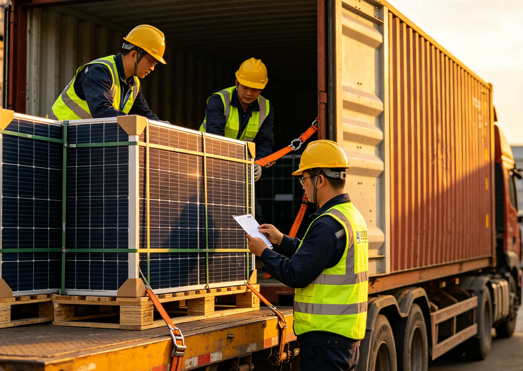 How to Ship Solar Panels from China to Saudi Arabia